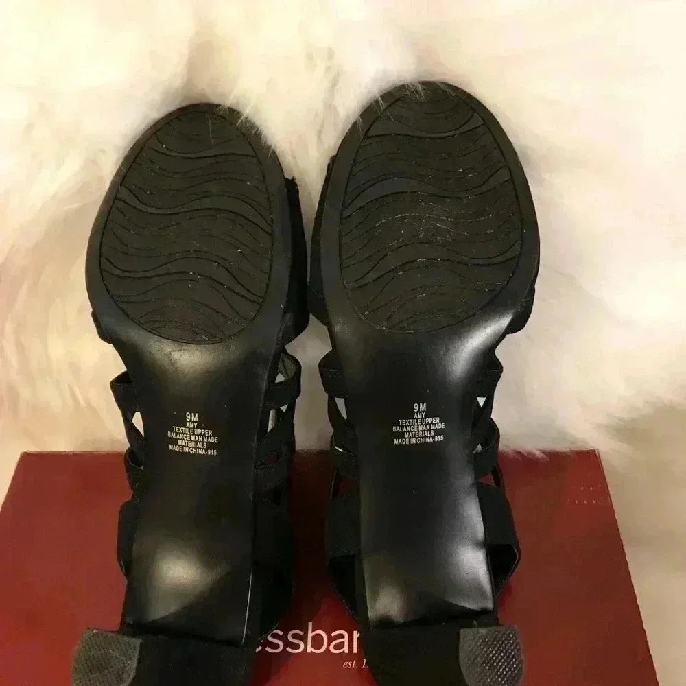Dress Barn Dress Sandals with box Size 9